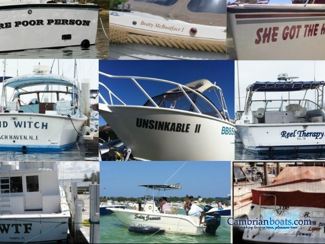 Naming a boat